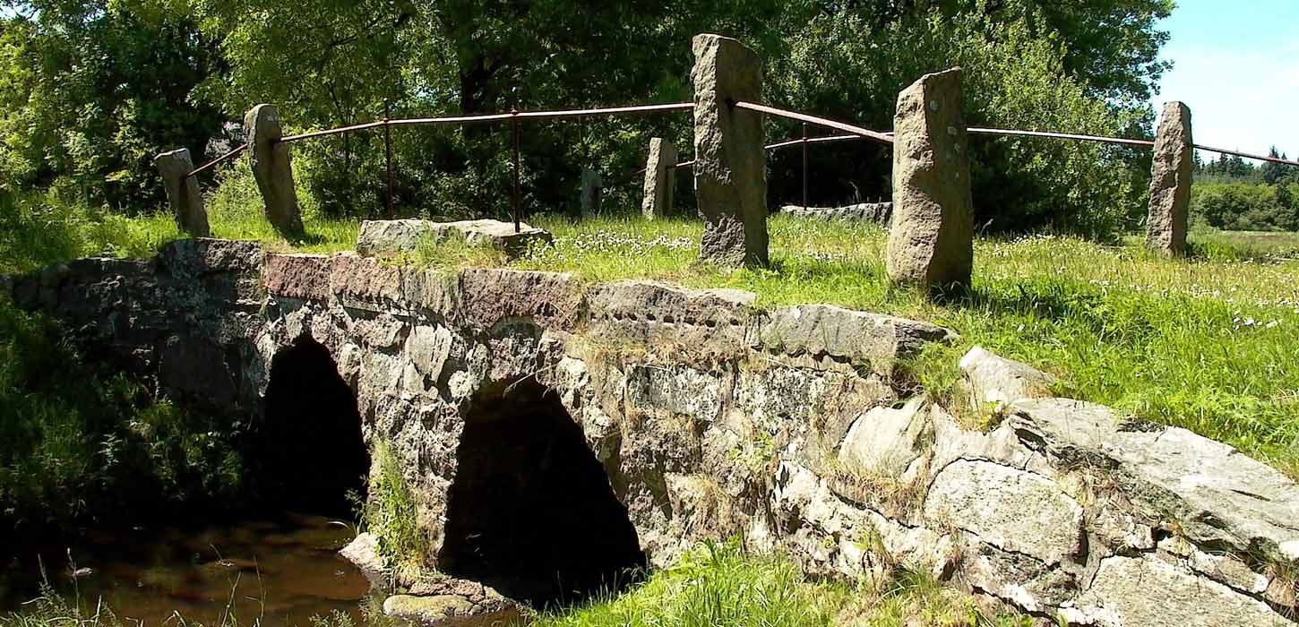 Gejlå kampestensbro på Hærvejen