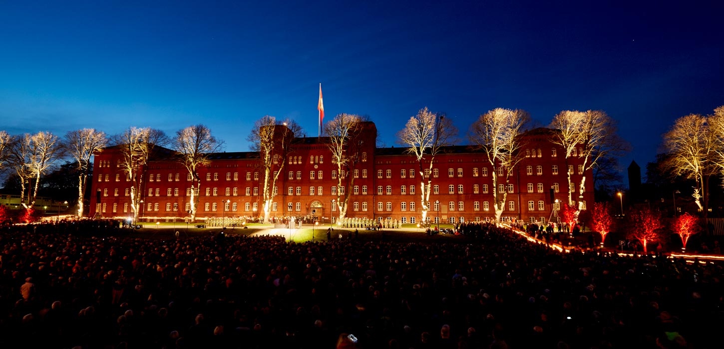 Lysfest på Haderslev Kaserne