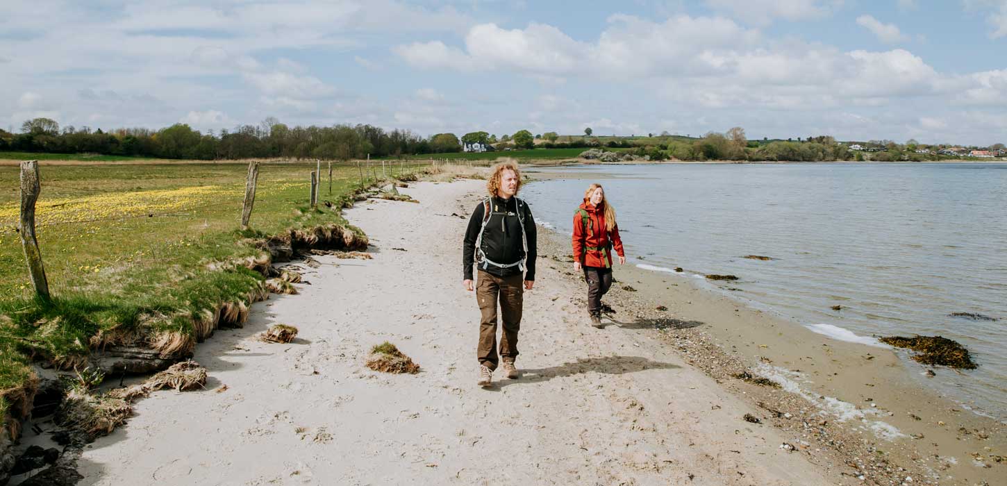 Vandring i efteråret på Gendarmstien