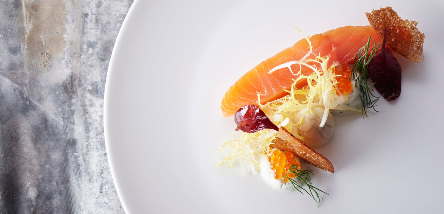 Middag på Hotel og Restaurant Fakkelgaarden