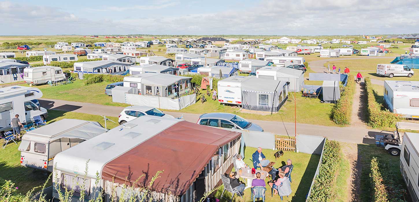 Campingvogne på First Camp Lakolk