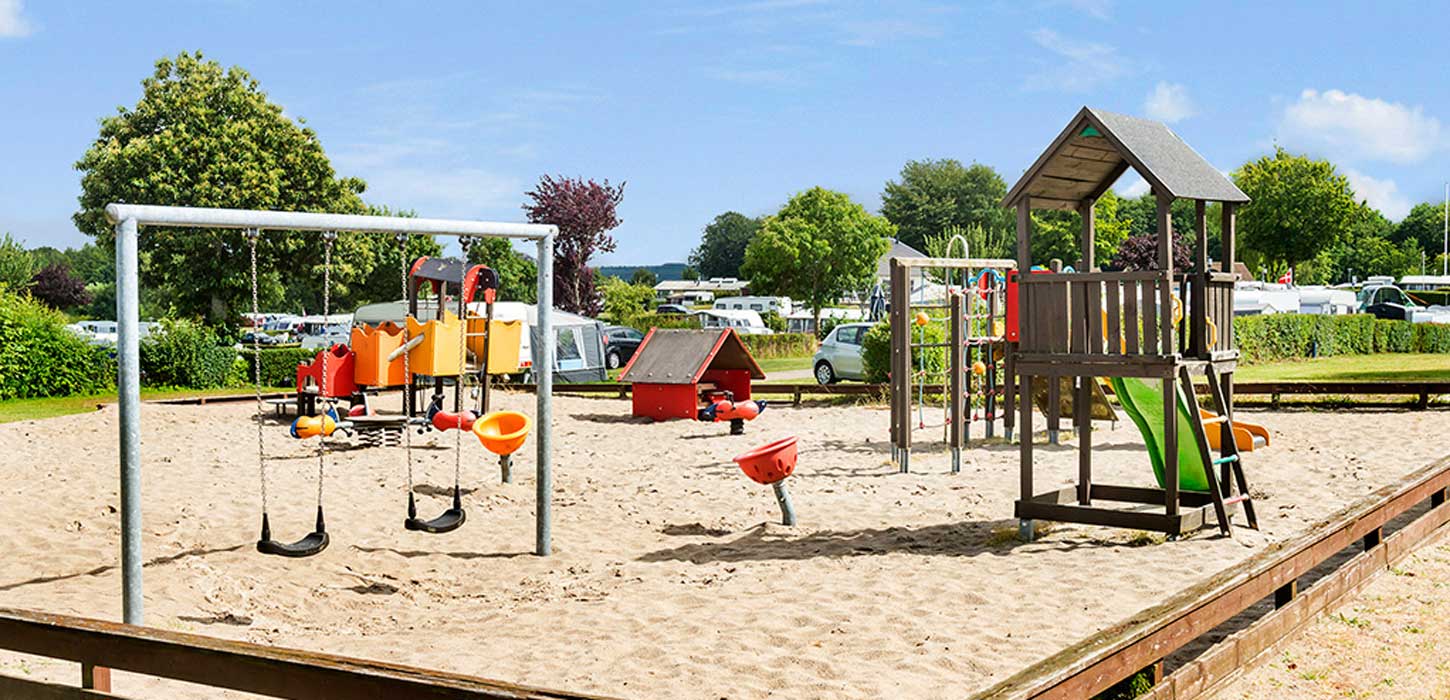 Legeplads på First Camp Frigård
