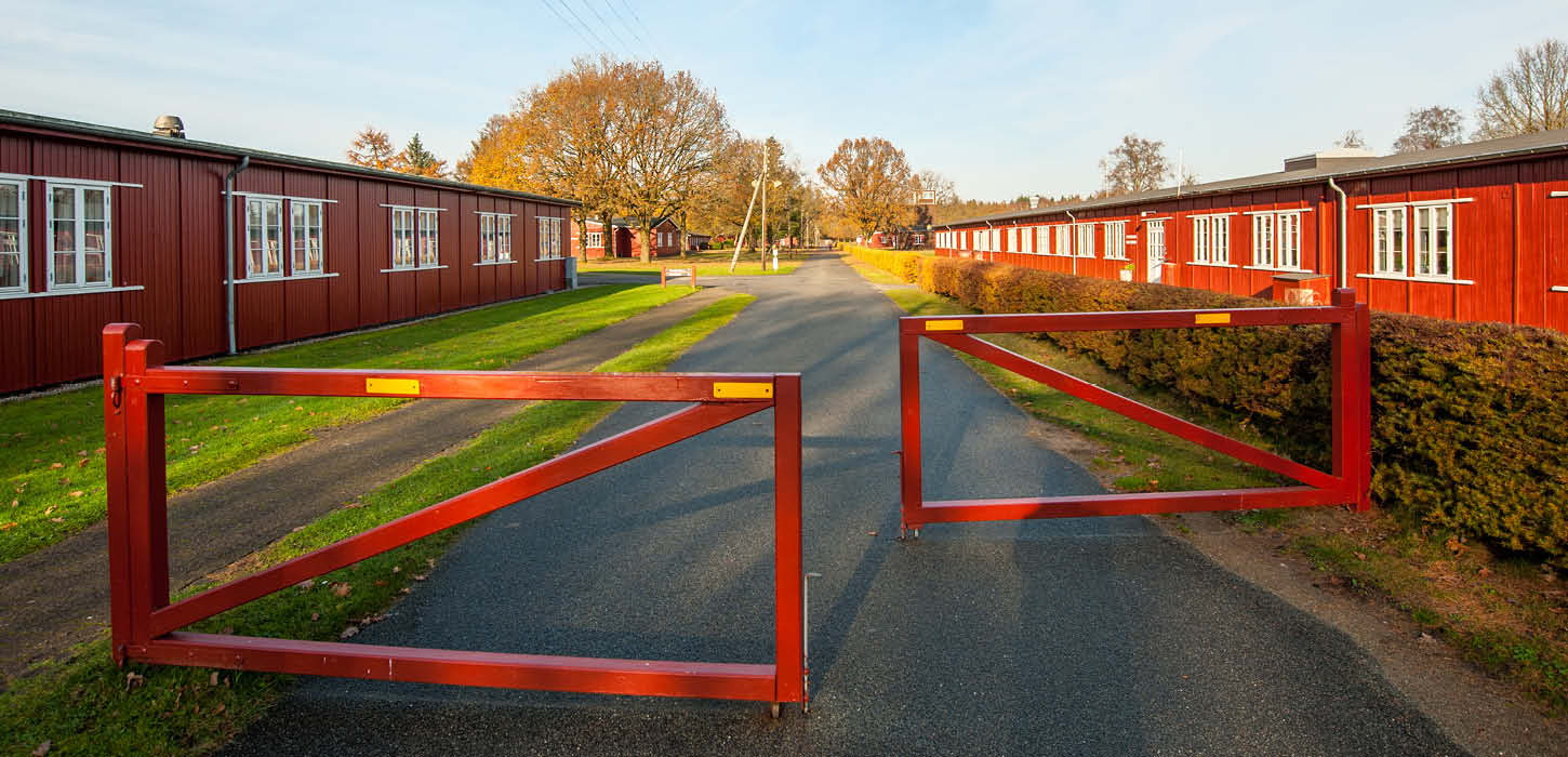 Frøslevlejren i Sønderjylland