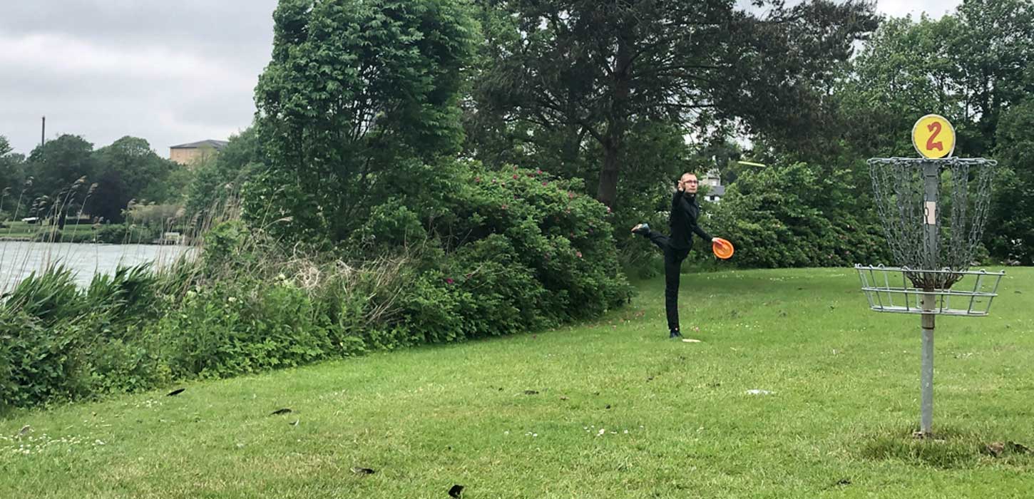 Disc Golf i Haderslev Dampark