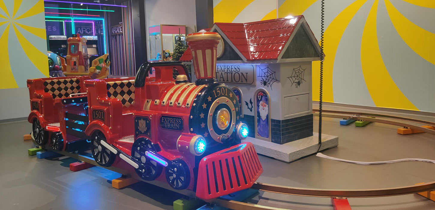 Lille togbane i Borgens legerum