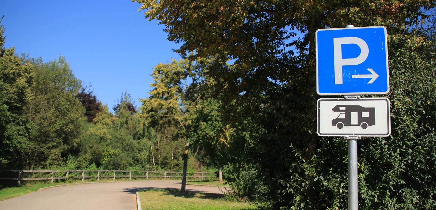 Parkeringsskilt for autocampere