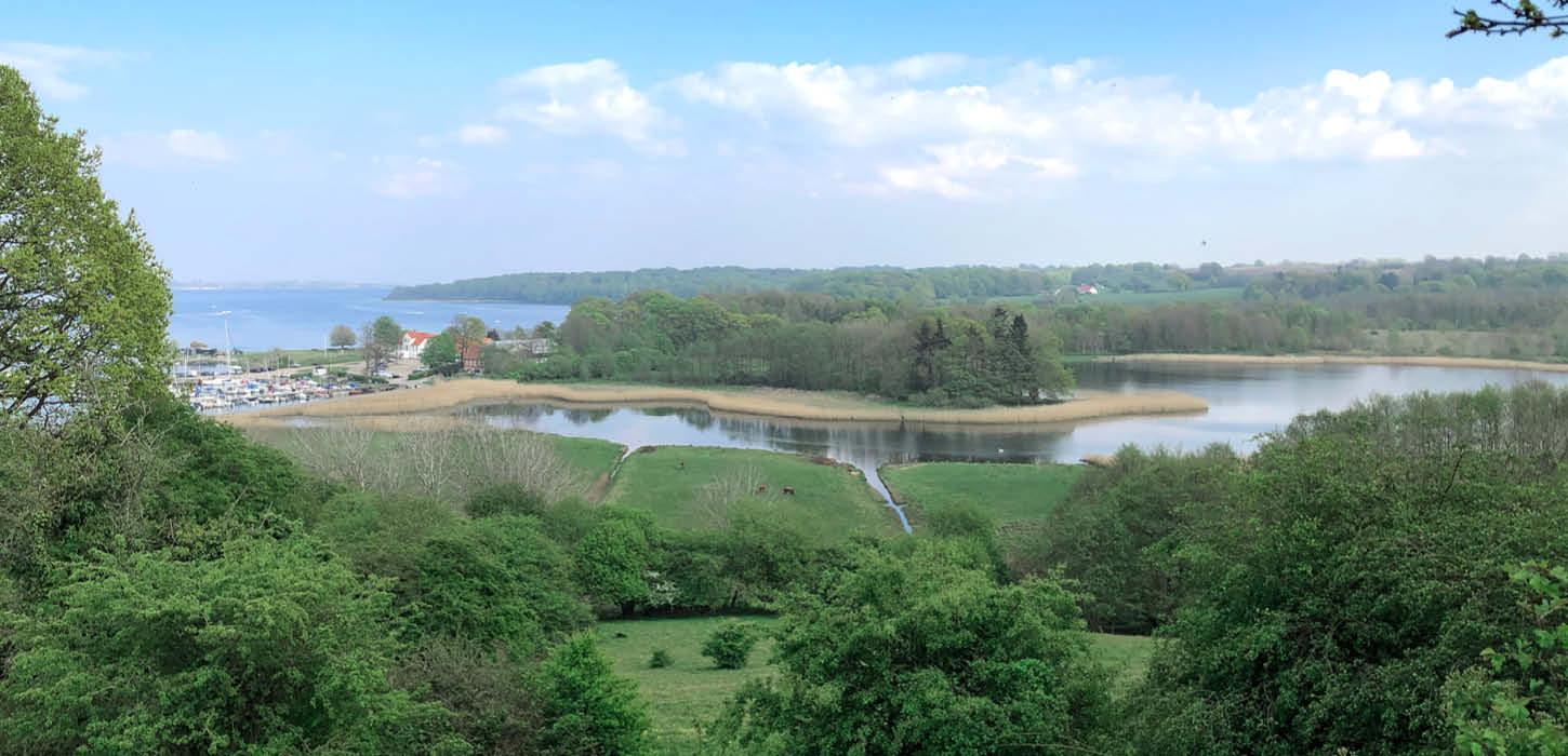 Panoramablick auf Kalvø