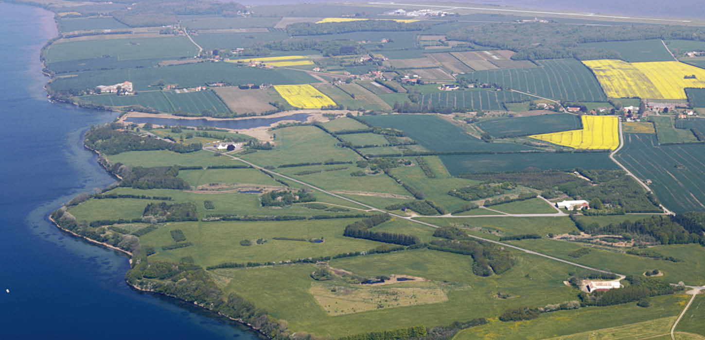 Luftfoto over Kær Vestermark