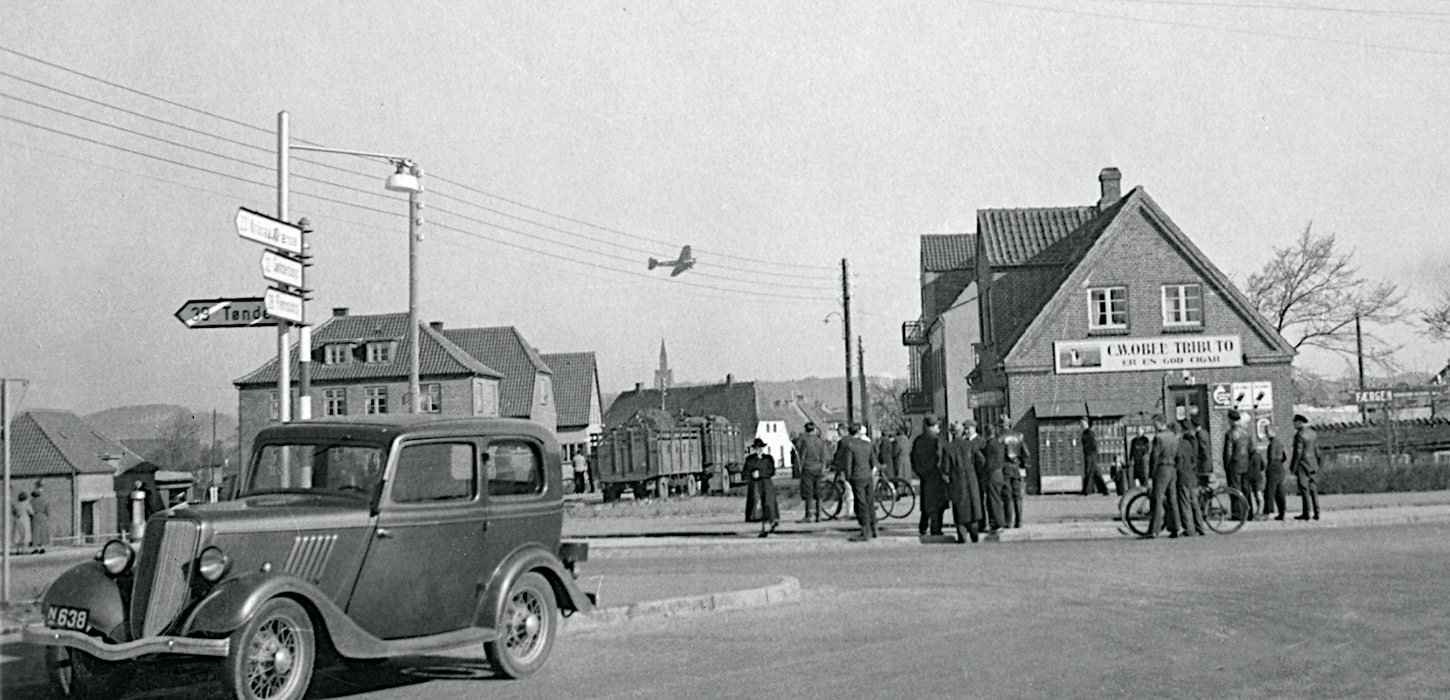 Aabenraa am 9. april 1940