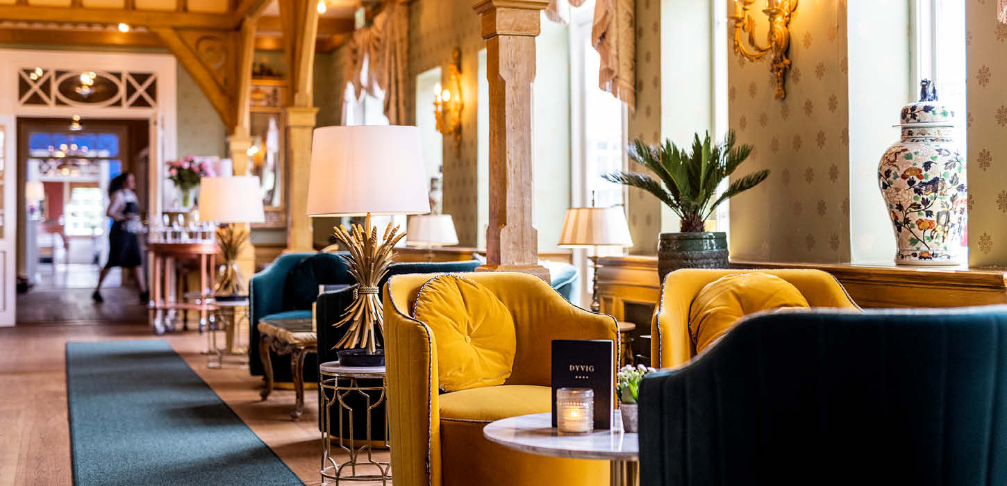 Dyvig Badehotels te salon på Nordals