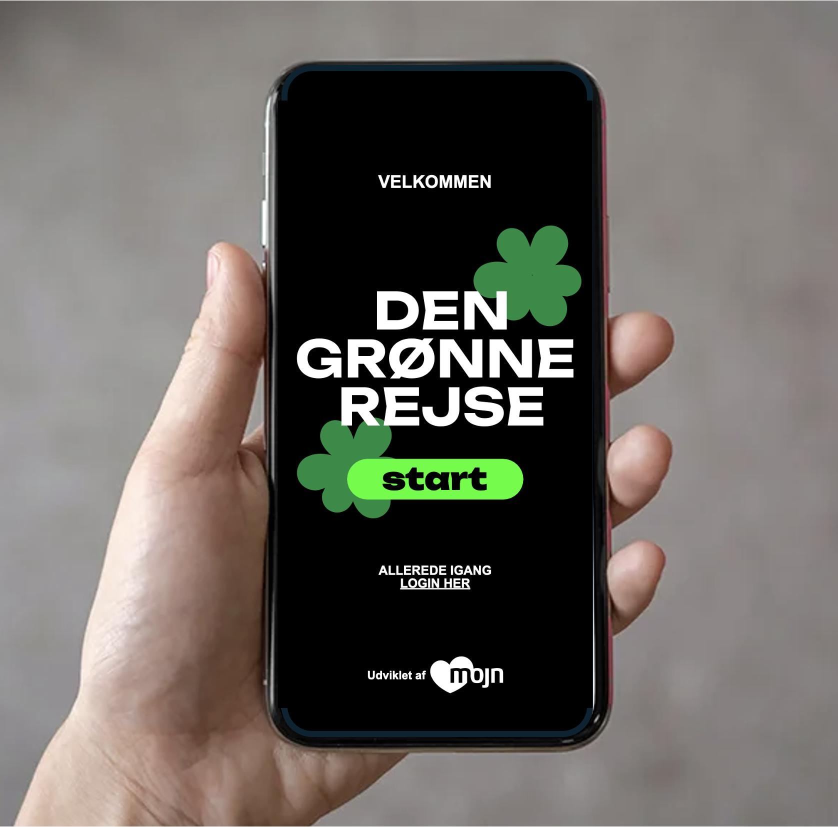 Den grønne rejse app