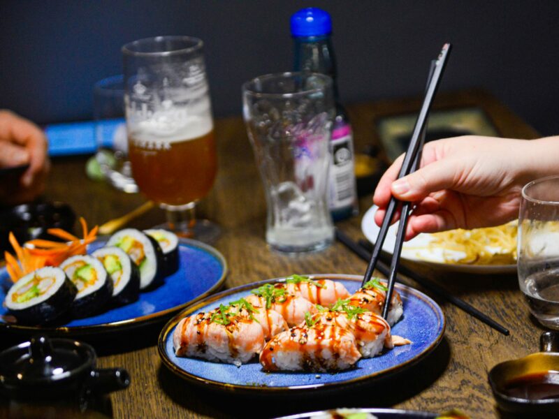 Nyd Sushi fra Hama Sushi i Haderslev.
