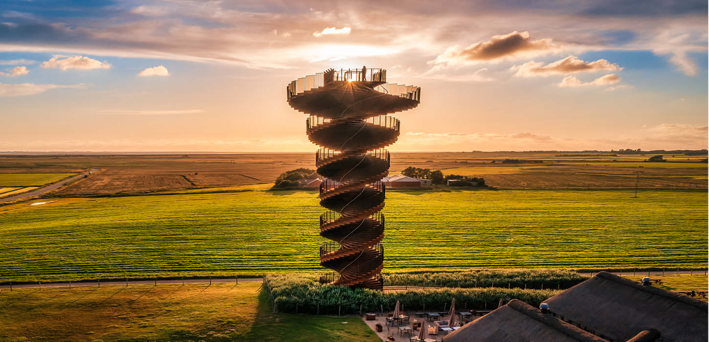 Marsk Tower på en sommerdag