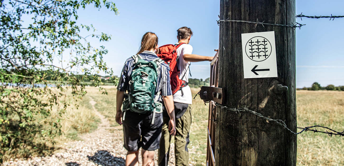 To vandrer der vandre på Camino Haderslev Næs