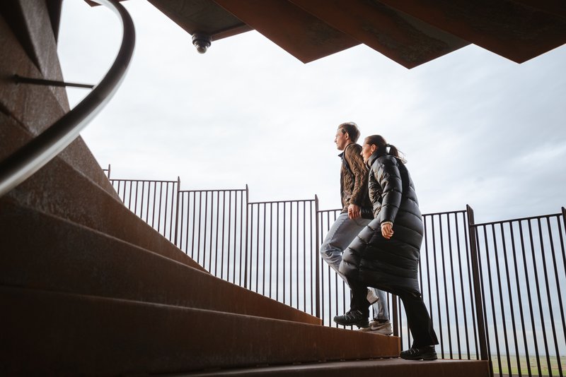 Marsk Tower in Sønderjylland, Zuid-Denemarken