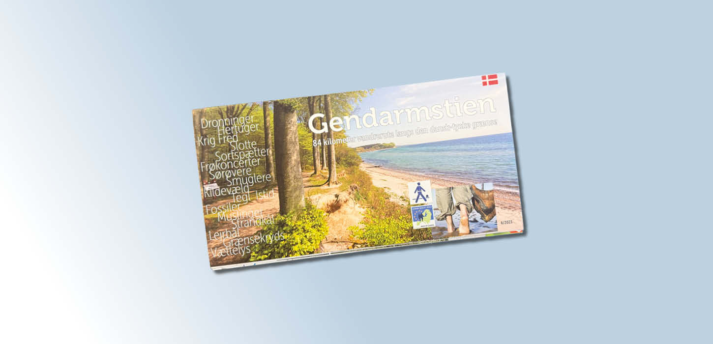 Ruteoversigt over Gendarmstien